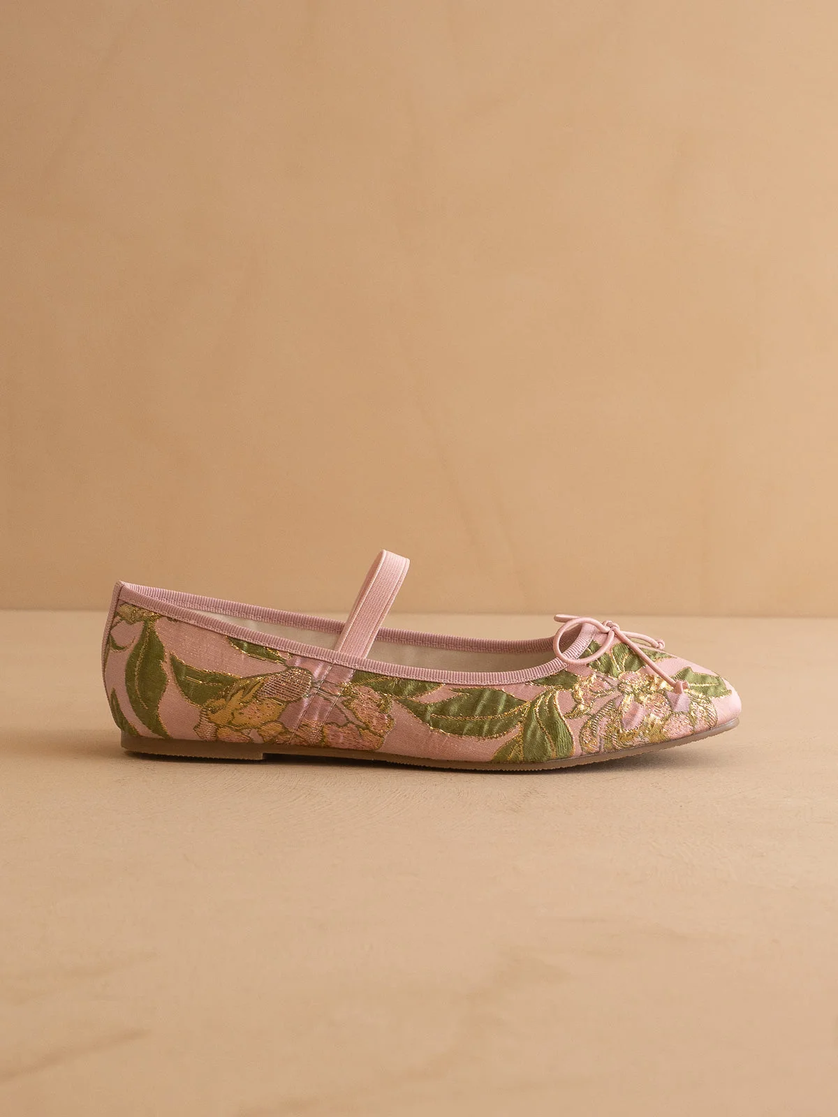 The London | Rose Garden Ballet Pointe Flat - Image 3
