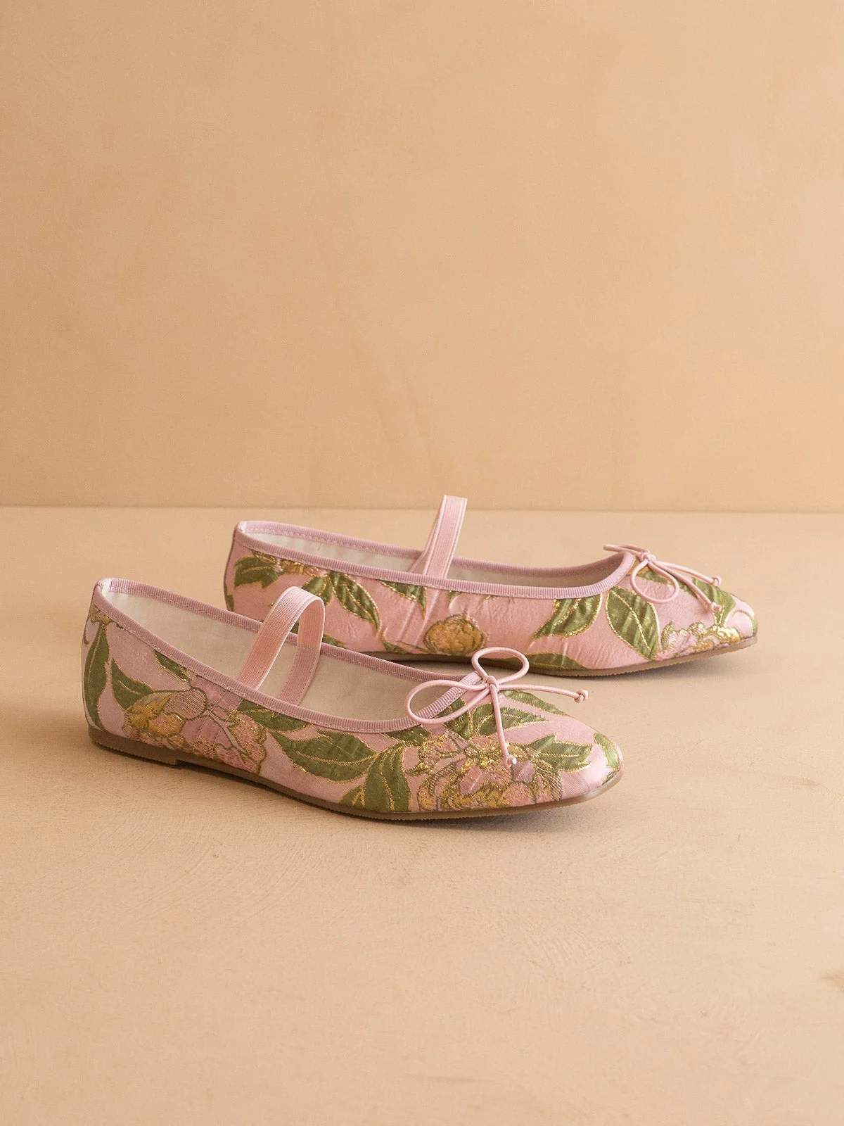 The London | Rose Garden Ballet Pointe Flat - Image 4