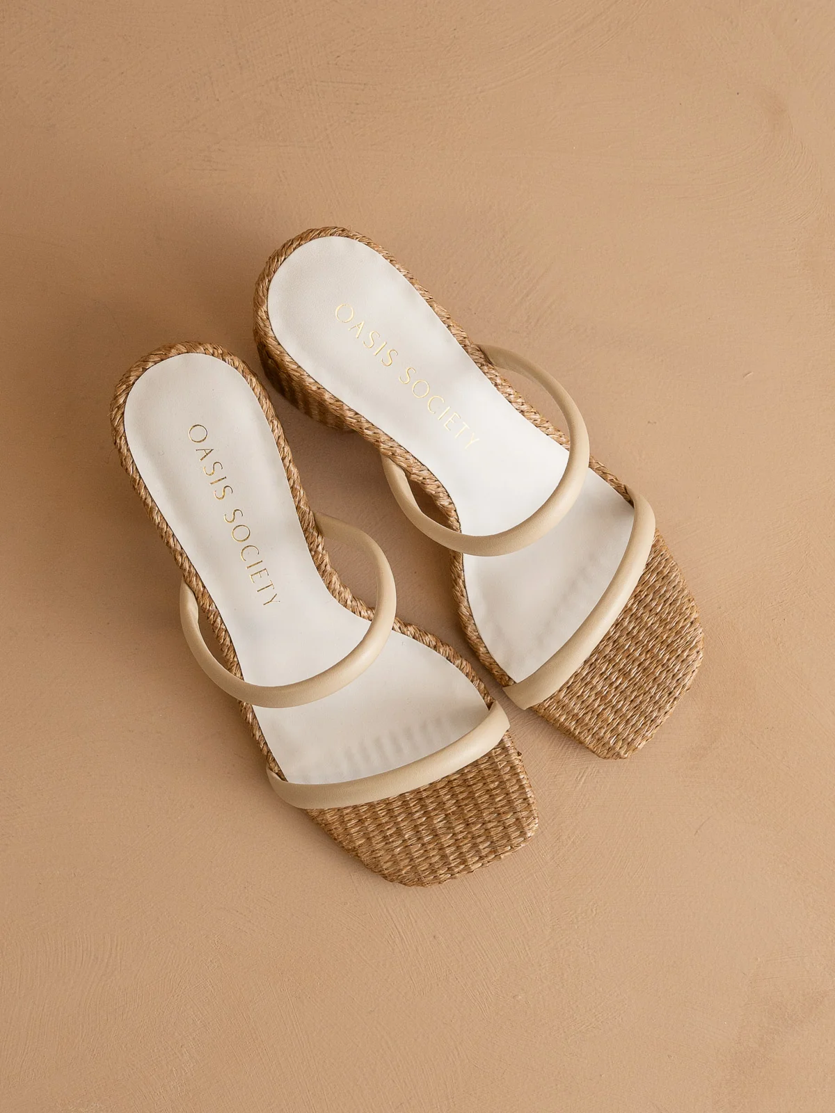 The Margaret | Butter Rattan Heel - Image 3