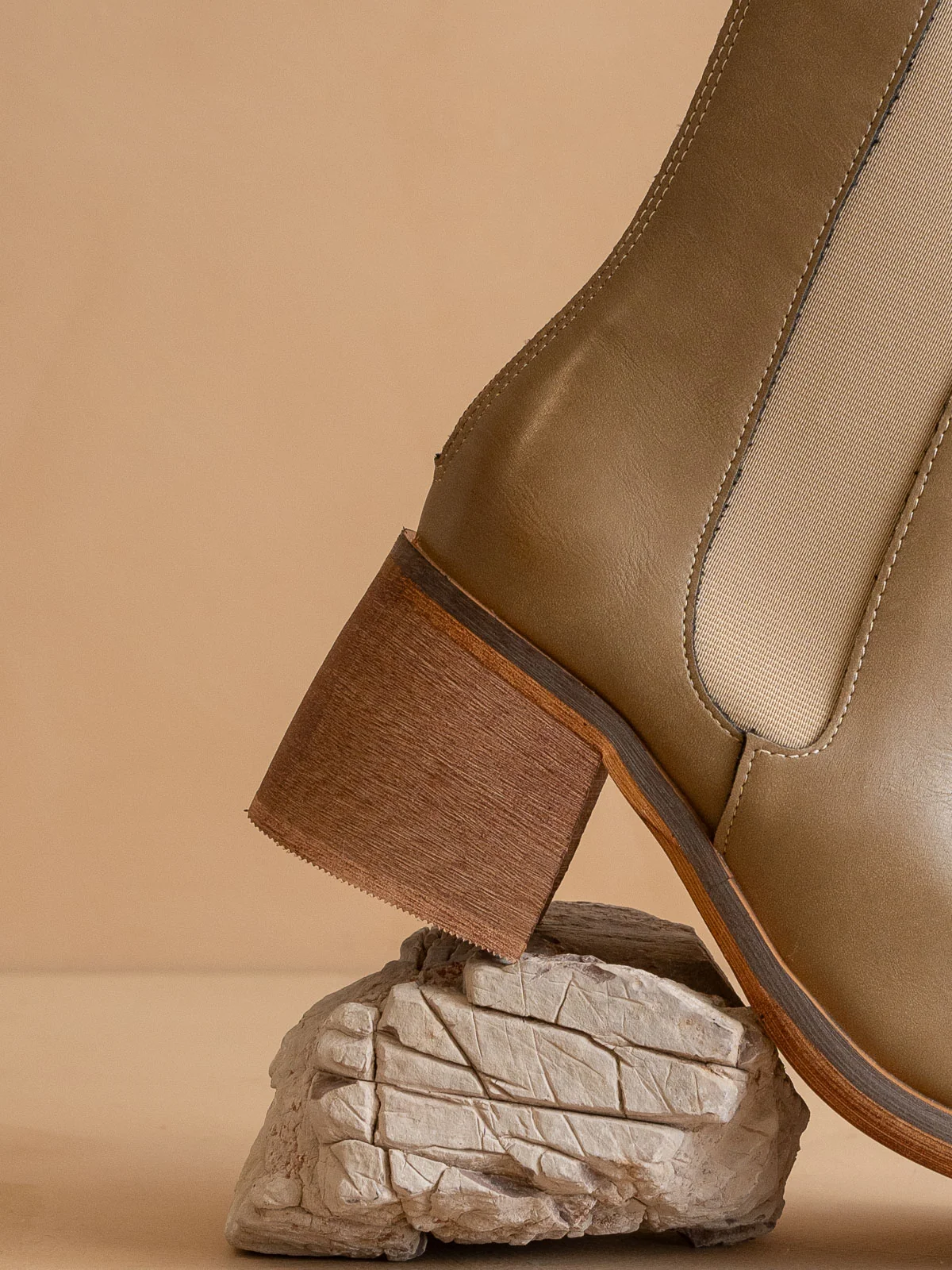 The Olivia | Dune Chelsea Heel Boots - Image 3