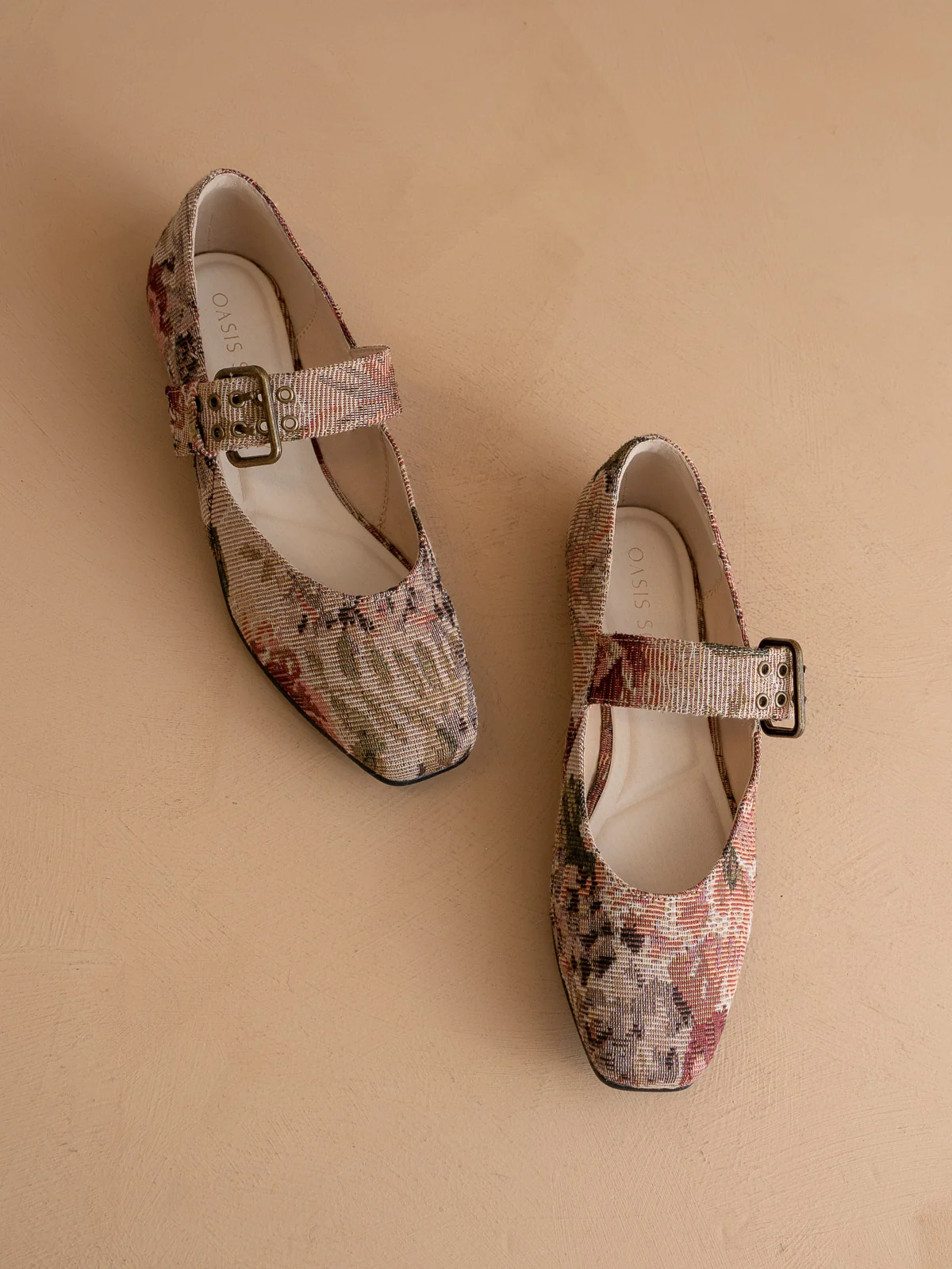 The Soho | Mauve Tapestry Ballet Flat - Image 3